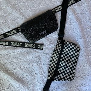 Checker fanny pack